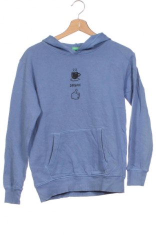Hanorac pentru copii United Colors Of Benetton, Mărime 13-14y/ 164-168 cm, Culoare Albastru, Preț 79,99 Lei