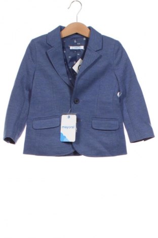 Dětské sako  Mayoral, Velikost 18-24m/ 86-98 cm, Barva Modrá, Cena  1 304,00 Kč