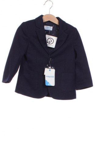 Dětské sako  Mayoral, Velikost 18-24m/ 86-98 cm, Barva Modrá, Cena  1 304,00 Kč