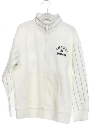 Dziecięca sportowa bluza Emporio Armani, Rozmiar 8-9y/ 134-140 cm, Kolor Biały, Cena 295,99 zł