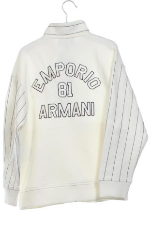 Dziecięca sportowa bluza Emporio Armani, Rozmiar 8-9y/ 134-140 cm, Kolor Biały, Cena 295,99 zł