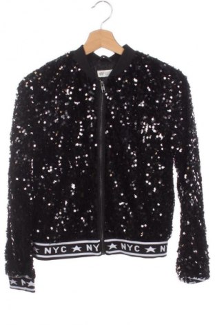 Kinderjacke H&M, Größe 10-11y/ 146-152 cm, Farbe Schwarz, Preis 22,99 €
