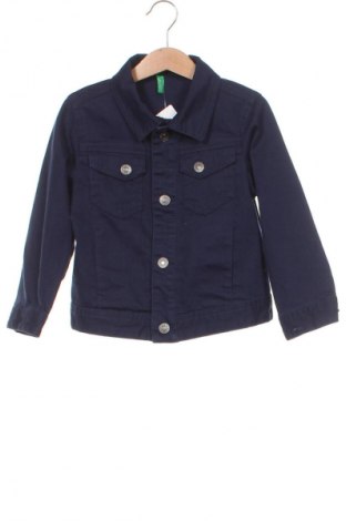 Παιδικό μπουφάν United Colors Of Benetton, Μέγεθος 3-4y/ 104-110 εκ., Χρώμα Μπλέ, Τιμή 19,95 €
