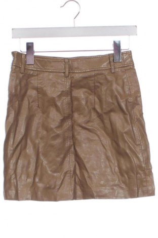 Kožená sukně  Stradivarius, Velikost S, Barva Béžová, Cena  309,00 Kč