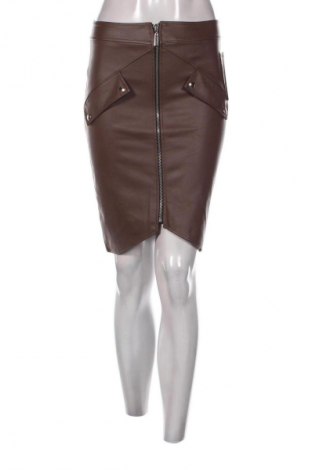 Lederrock Unbranded, Größe M, Farbe Braun, Preis € 18,47
