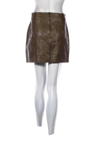 Bőrszoknya Zara, Méret M, Szín Zöld, Ár 10 719 Ft