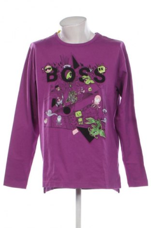 Herren Shirt Hugo Boss, Größe L, Farbe Lila, Preis 97,99 €