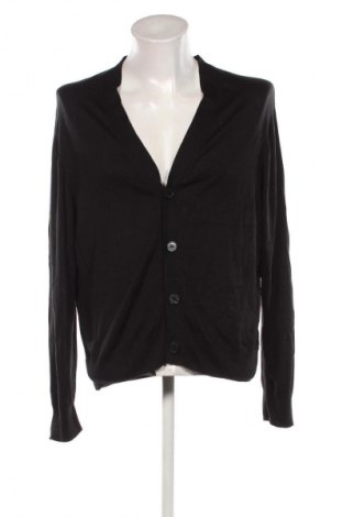 Jachetă tricotată de bărbați H&M, Mărime XL, Culoare Negru, Preț 102,63 Lei