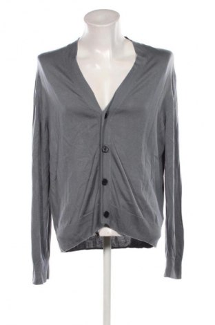 Jachetă tricotată de bărbați H&M, Mărime L, Culoare Gri, Preț 102,63 Lei