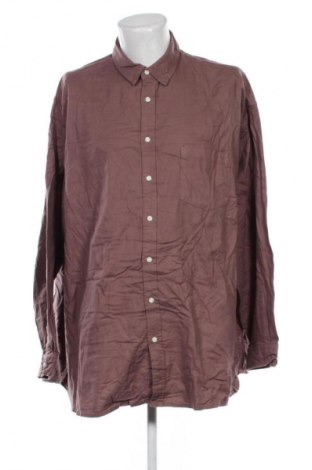 Мъжка риза ASOS, Размер 5XL, Цвят Кафяв, Цена 14,99 лв.
