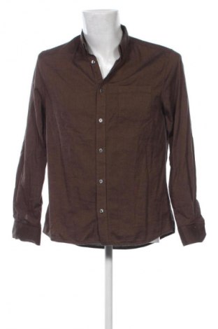 Herrenhemd Burton of London, Größe M, Farbe Braun, Preis 30,99 €