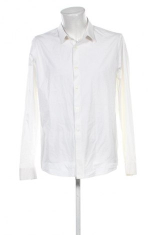 Cămașă de bărbați Calvin Klein Jeans, Mărime XXL, Culoare Alb, Preț 164,99 Lei