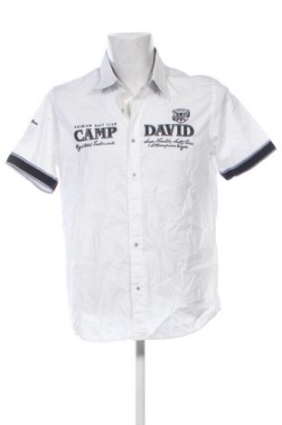 Мъжка риза Camp David, Размер XXL, Цвят Бял, Цена 47,99 лв.