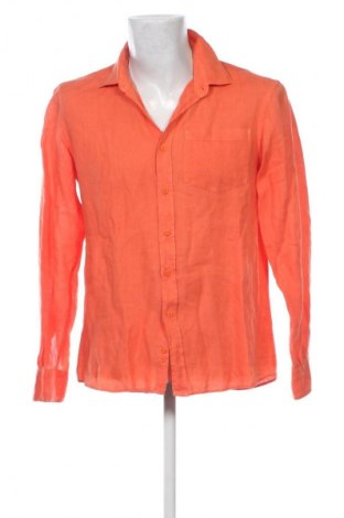 Herrenhemd Pull Love, Größe S, Farbe Orange, Preis 11,99 €