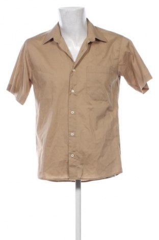 Herrenhemd Unbranded, Größe M, Farbe Beige, Preis 14,83 €