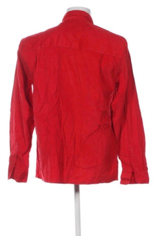 Herrenhemd Warren & Parker, Größe L, Farbe Rot, Preis 20,99 €