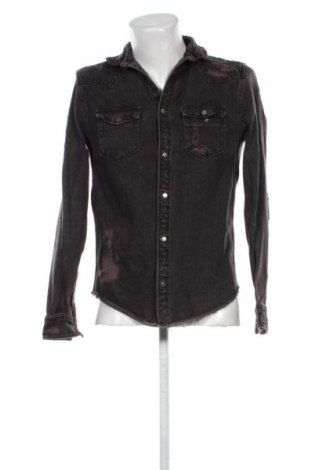 Мъжка риза Zara, Размер S, Цвят Черен, Цена 34,99 лв.