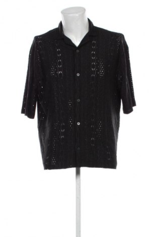 Мъжка риза Zara, Размер L, Цвят Черен, Цена 22,99 лв.