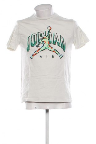 Мъжка тениска Air Jordan Nike, Размер M, Цвят Бял, Цена 24,86 лв.