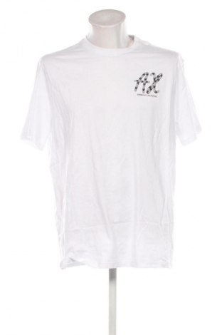 Мъжка тениска Armani Exchange, Размер XXL, Цвят Бял, Цена 70,99 лв.