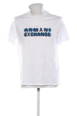 Мъжка тениска Armani Exchange, Размер M, Цвят Бял, Цена 70,99 лв.