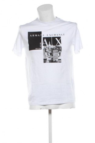 Męski T-shirt Armani Exchange, Rozmiar XS, Kolor Biały, Cena 228,99 zł