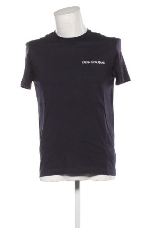 Мъжка тениска Calvin Klein Jeans, Размер M, Цвят Син, Цена 62,99 лв.