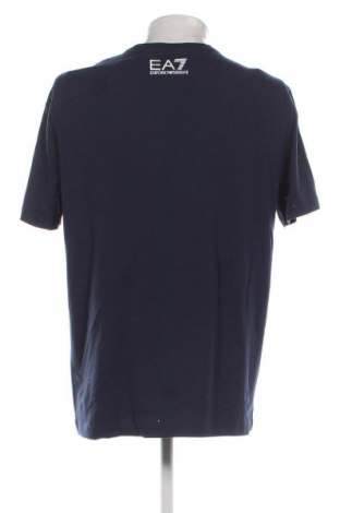 Мъжка тениска Emporio Armani, Размер 3XL, Цвят Син, Цена 94,99 лв.