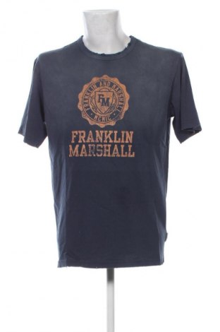 Мъжка тениска Franklin & Marshall, Размер XL, Цвят Син, Цена 50,99 лв.