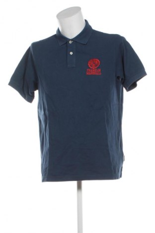 Męski T-shirt Franklin & Marshall, Rozmiar L, Kolor Niebieski, Cena 242,99 zł