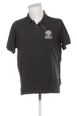 Męski T-shirt Franklin & Marshall, Rozmiar XL, Kolor Szary, Cena 284,99 zł