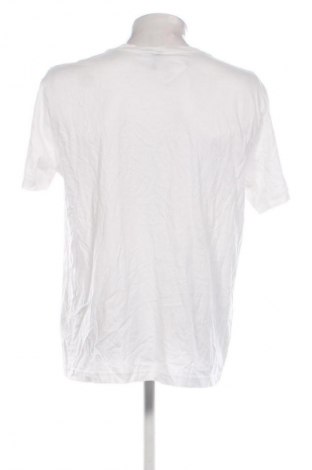 Мъжка тениска H&M Divided, Размер L, Цвят Бял, Цена 12,99 лв.