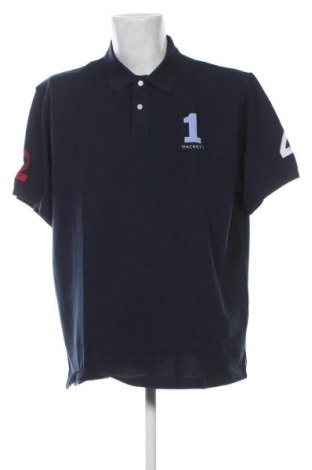 Мъжка тениска Hackett, Размер XL, Цвят Син, Цена 127,99 лв.