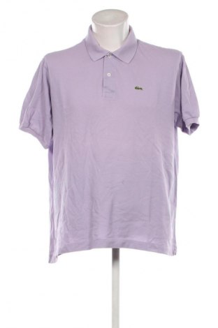 Мъжка тениска Lacoste, Размер XL, Цвят Лилав, Цена 54,74 лв.