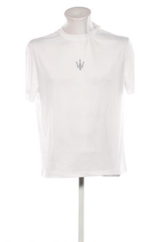 Herren T-Shirt Maserati, Größe S, Farbe Weiß, Preis 47,99 €