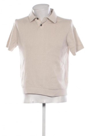 Ανδρικό t-shirt Massimo Dutti, Μέγεθος M, Χρώμα  Μπέζ, Τιμή 24,49 €