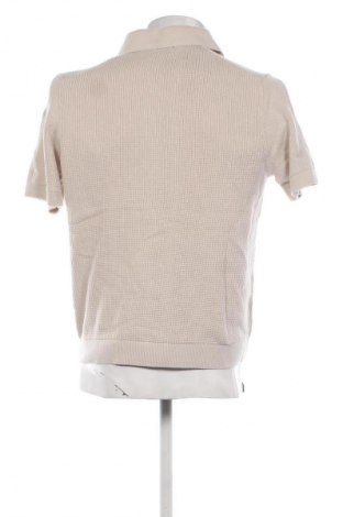 Ανδρικό t-shirt Massimo Dutti, Μέγεθος M, Χρώμα  Μπέζ, Τιμή 24,49 €