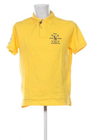 Мъжка тениска Polo Ralph Lauren, Размер L, Цвят Жълт, Цена 144,99 лв.