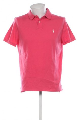 Мъжка тениска Polo Ralph Lauren, Размер L, Цвят Розов, Цена 146,63 лв.