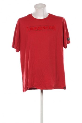 Pánske tričko  Timezone, Veľkosť 3XL, Farba Červená, Cena  14,95 €