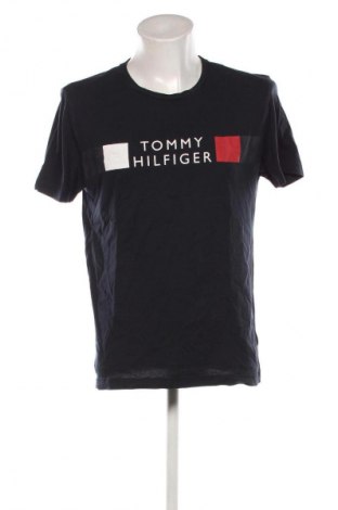 Tricou de bărbați Tommy Hilfiger, Mărime XL, Culoare Albastru, Preț 117,99 Lei