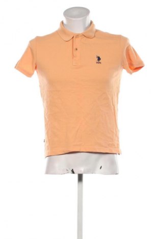 Męski T-shirt U.S. Polo Assn., Rozmiar M, Kolor Pomarańczowy, Cena 72,99 zł