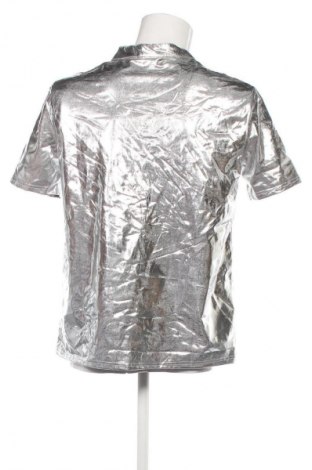 Męski T-shirt Unbranded, Rozmiar M, Kolor Srebrzysty, Cena 22,99 zł