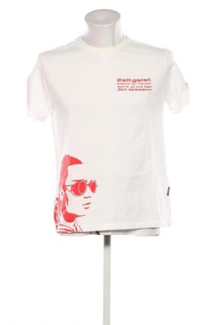 Męski T-shirt Three-Stroke, Rozmiar L, Kolor Biały, Cena 116,99 zł