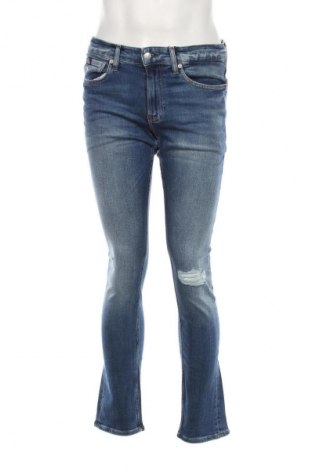 Męskie jeansy Calvin Klein Jeans, Rozmiar M, Kolor Niebieski, Cena 492,99 zł