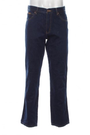 Męskie jeansy Wrangler, Rozmiar M, Kolor Niebieski, Cena 296,99 zł