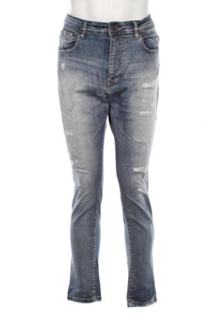 Мъжки дънки Zara, Размер L, Цвят Син, Цена 11,99 лв.