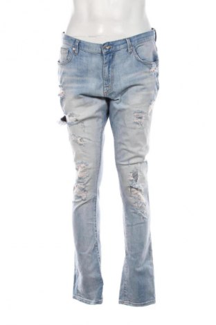 Мъжки дънки Zara, Размер L, Цвят Син, Цена 26,99 лв.