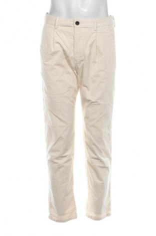Męskie sztruksy H&M, Rozmiar S, Kolor ecru, Cena 127,99 zł