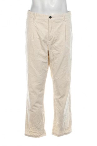 Męskie sztruksy H&M, Rozmiar XL, Kolor Biały, Cena 44,99 zł